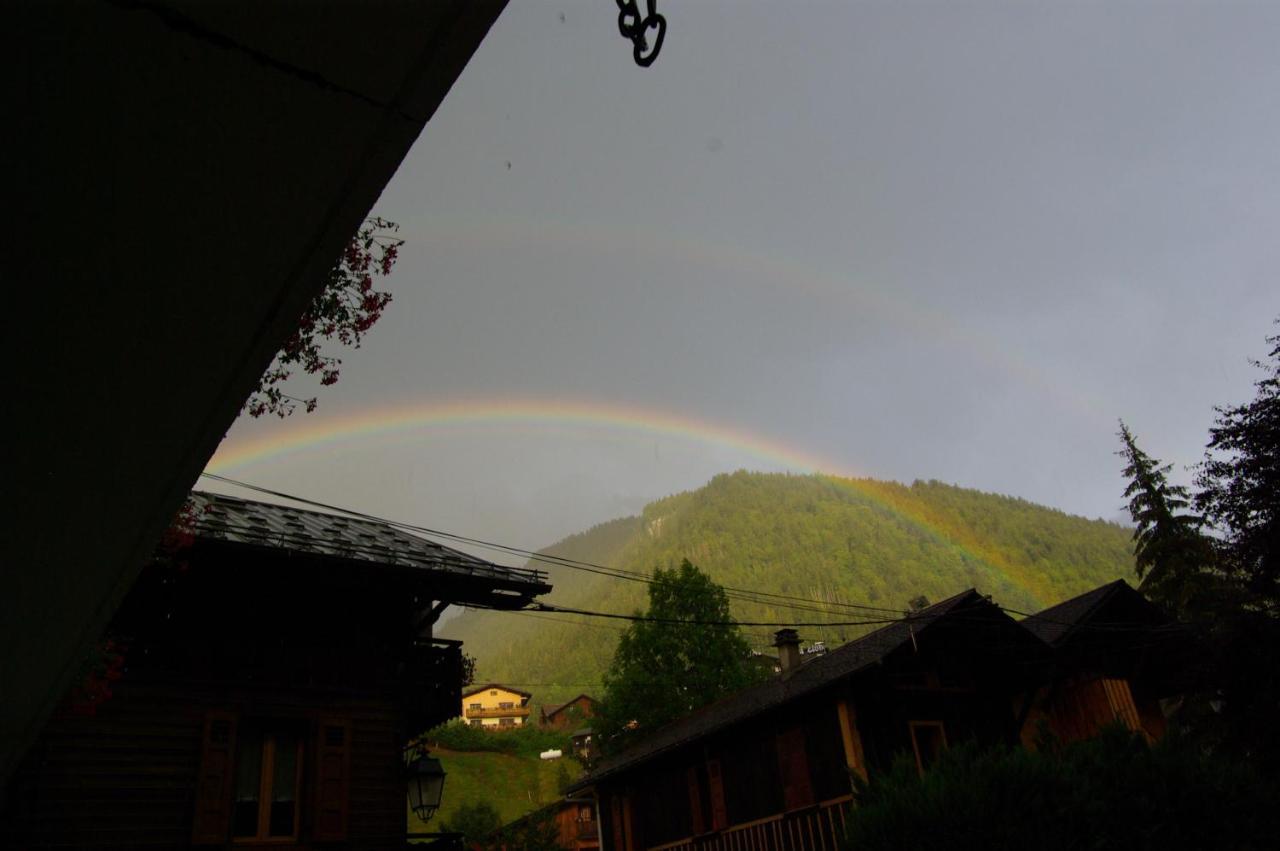 Appart Pointe De Nyon Morzine Centre 4 A 5 Pers Calme Jardin Vue Parking ภายนอก รูปภาพ